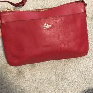 Coach Red Crossbody Bag